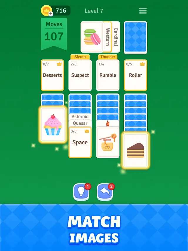 How to Play Solitaire Associations